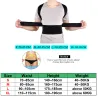 Correcteur de posture du dos - ceinture de soutien de la colonne vertébrale - réglable - soins de santé