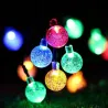 LED-snor - krans med kuler - USB-drevet