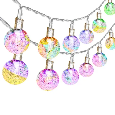 LED-String - Girlande mit Kugeln - Stromversorgung über USB