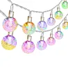 LED-snor - krans med kuler - USB-drevet