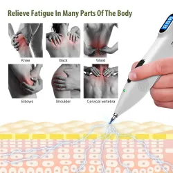 Stylo d'acupuncture électronique - énergie méridienne - soulagement de la douleur - massage corporel