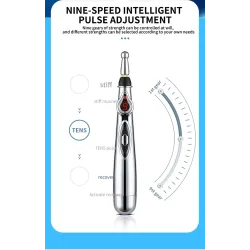 Electronic acupuncture pen - meridian energy - pain relief - body massagerMassage