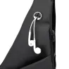 Tyverisikring liten crossbody-veske - ultratynn