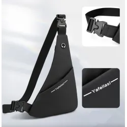 Tyverisikring liten crossbody-veske - ultratynn