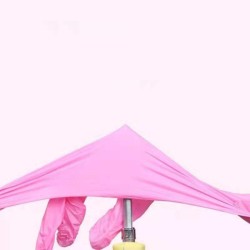 Disposable vinyl gloves - multipurpose - waterproof - food grade - pink - 100 piecesHealth & Beauty