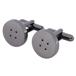 Boutons ronds - boutons de manchette en cuivre