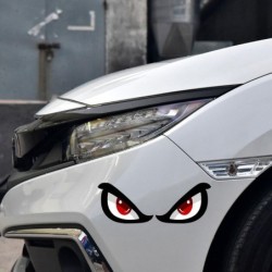 Reflective car sticker - red eyesStickers
