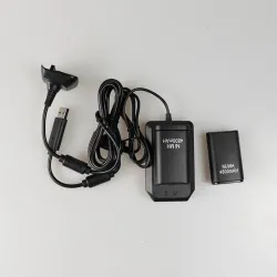 Xbox 360 - 4800mah battery - charging dock - cableControllers