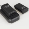 Xbox 360 - 4800mah batteri - opladningsdock - kabel