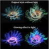 Akvarie dekorasjon - silikon lysende sjøanemone