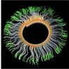 Aquariendekoration - leuchtende Seeanemone aus Silikon