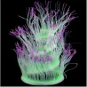Akvarie dekorasjon - silikon lysende sjøanemone