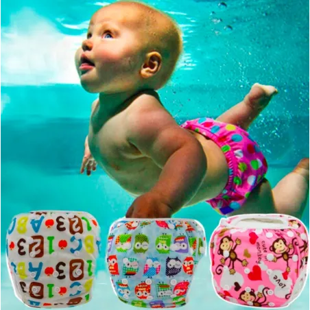 Babyschwimmwindel - verstellbar - wasserdicht - Schwimmhose