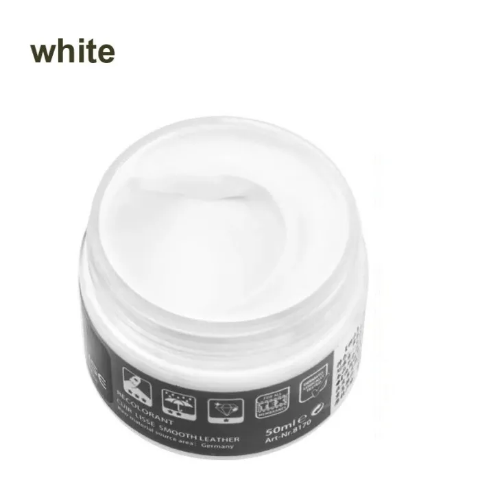 Crème réparatrice / lustrante cuir - pour sièges auto / chaussures / canapés