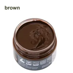 Läderreparation / polerkräm - för bilbarnstolar / skor / soffor