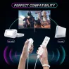 Bezprzewodowy pilot 2 w 1 - motion plus / Nunchuck - do konsoli Nintendo Wii / Wii U JoystickKontroler
