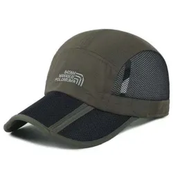 Sommerliche Baseballkappe - mit Mesh - Unisex
