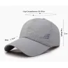 Sommerliche Baseballkappe - mit Mesh - Unisex