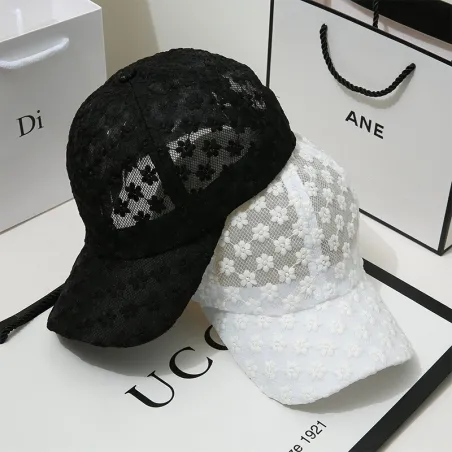 Sommerbaseballcaps - blomstrende blonder