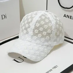 Sommerbaseballcaps - blomstrende blonder
