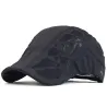 Trendy vizierpet - krantenjongensstijl - met mesh - unisexPetten & Hoeden