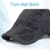 Trendy visirhætte - nyhedsdreng stil - med mesh - unisex