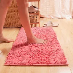 Tapis de bain moelleux - tapis - antidérapant
