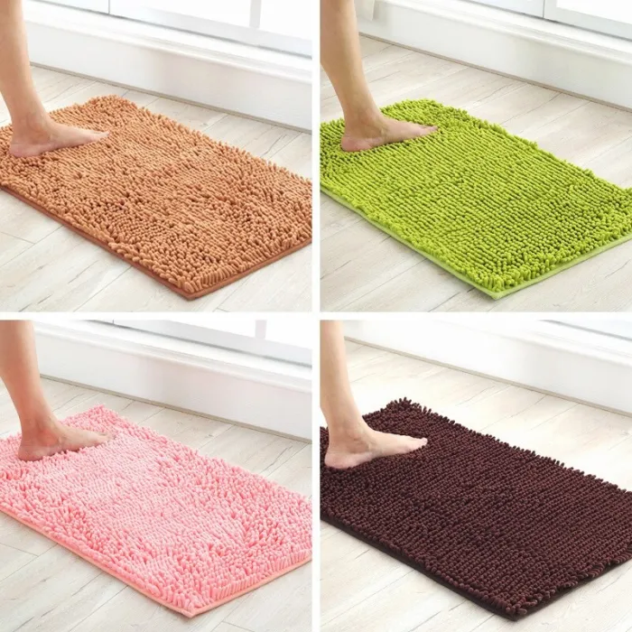 Tapis de bain moelleux - tapis - antidérapant