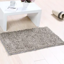 Tapis de bain moelleux - tapis - antidérapant