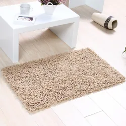 Tapis de bain moelleux - tapis - antidérapant
