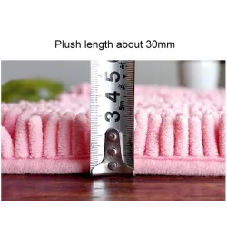 Tapis de bain moelleux - tapis - antidérapant