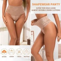 Afslankend slipje met hoge taille - stringtypeLingerie