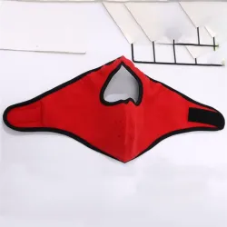 Warme Fleece-Gesichtsmaske - winddicht / staubdicht