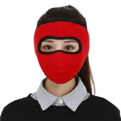 Warme Fleece-Gesichtsmaske - winddicht / staubdicht