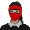Warme Fleece-Gesichtsmaske - winddicht / staubdicht