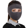 Varm ansiktsmaske i fleece - vindtett / støvtett