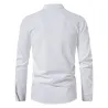 Camicia classica a maniche lunghe - scollo allacciato