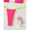 Baño y ropaConjunto de bikini sexy - con adornos de metal