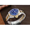 Pagani Design - automatic stainless steel watch - waterproof - gold / blueWatches
