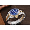 Pagani Design - automatisk klokke i rustfritt stål - vanntett - gull / blå