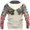 Hoodies & SudaderaCultura japonesa - estampado de tatuaje de máscara - sudadera con capucha