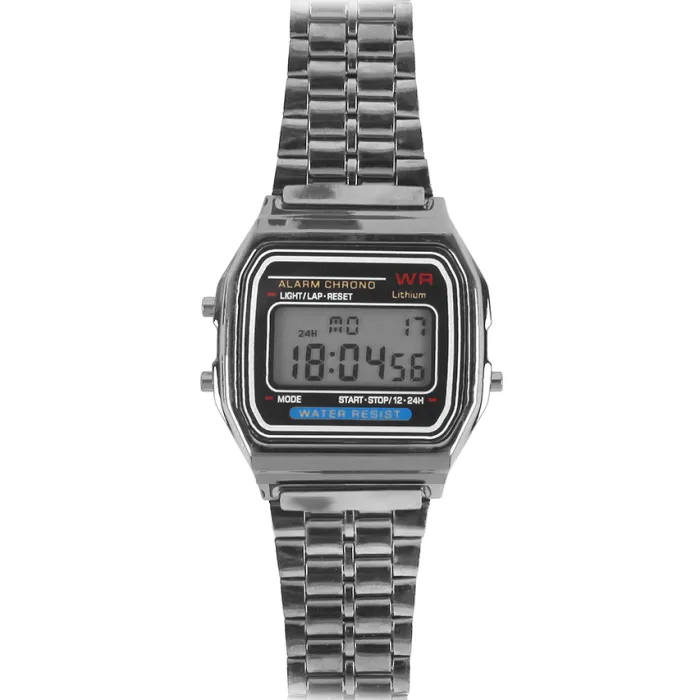 Elektronische Retro-Uhr - wasserdicht - Unisex