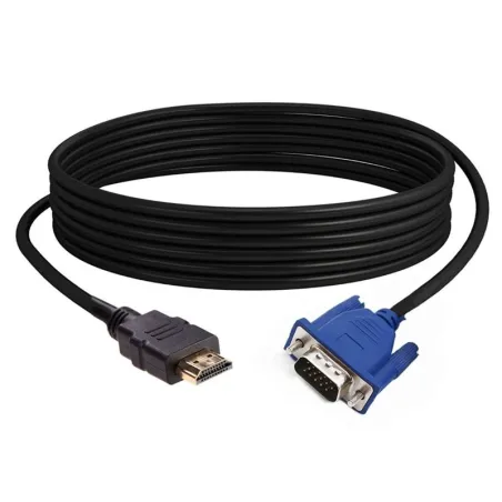 HDTV - HDMI uros VGA - HD-15 uros - 15 Pin - sovitin - kaapeli - 1080P - 1,8 m