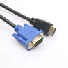 HDTV - HDMI uros VGA - HD-15 uros - 15 Pin - sovitin - kaapeli - 1080P - 1,8 m