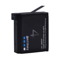 AHDBT-401 - 1680 mAh akku - GoPro Hero 4:lle - 2 kpl
