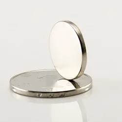 N52 - magnes neodymowy - mocny okrągły krążek - 25mm * 2mm - 10 sztukN52