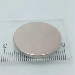N52 - magnes neodymowy - mocny okrągły krążek - 25mm * 2mm - 10 sztukN52