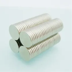 N50 - ímã de neodímio - disco redondo forte - 8 mm * 1,5 mm - 50 peças