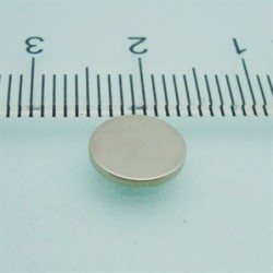 N50 - aimant néodyme - disque rond puissant - 8 mm * 1,5 mm - 50 pièces