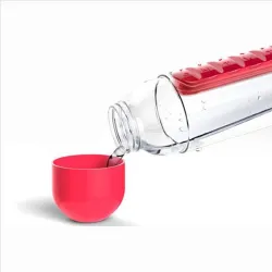 Daily pill organizer - box - vattenflaska - läckagesäker - 600ml
